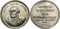 Deutschland Medaille Doctor Martin Luther - Drittes Jubelfest der Reformation den 31. October 1817 -