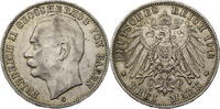 Kaiserreich, Baden 3 Mark Friedrich II. (1907-1918) - Kursmünze (1908-1915) -