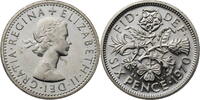 Großbritannien 6 Pence Elisabeth II. (1952-2022) - Kursmünze (1954-1970) -
