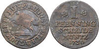 Braunschweig-Wolfenbüttel 1 Pfennig August Wilhelm (1714-1731) -