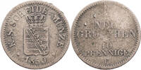 Sachsen, Albertinische Linie 1 Neugroschen (10 Pfennige) Friedrich August II. (1836–1854) -