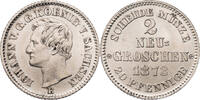 Sachsen, Albertinische Linie 2 Neugroschen (20 Pfennig) Johann (1854–1873) - Kursmünze (1868-1873) -