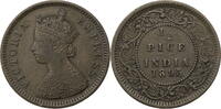 Britisch Indien ½ Pice Victoria (1837-1901) - Kursmünze (1885-1901) -