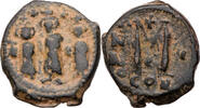 Byzanz Follis (40 Nummi) Heraclius mit Martina und Heraclius Constantinus, Constantinopolis -