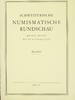 Bern Literatur Schweizerische Numismatische Rundschau - Band XLVI -