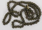 Kamerun Kette aus Gelbbronzeperlen -