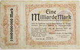 Oberkassel, Siegkreis 1000000000 Mark Eine Milliarde Mark aus Obercassel -