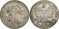 Polen 5 Zlotych Polonia - Kursmünze (1932-1934) -