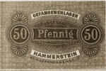 KGL Hammerstein 50 Pfennig Banknote - Kriegsgefangenenlager -