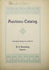 Hannover Literatur H. S. Rosenberg, Auctions-Catalog. -