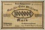 Hofgeismar 1000000 Mark Immenhausen -