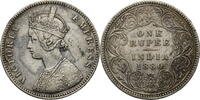 Indien, Britisch 1 Rupee Victoria (1837-1901) - Kursmünze (1877-1901) - Kalkutta -