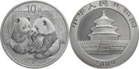 China, Volksrepublik 10 Yuan 1 Oz Silber Panda -