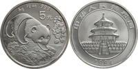 China, Volksrepublik 5 Yuan ½ Oz Silber Panda -