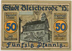 Bleicherode 50 Pfennig Ohne Kassennummer (KN) -