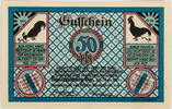 Königsberg in Preußen (Kaliningrad) 50 Pfennig Gutschein - violett / braun -