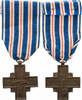 Tschechoslowakei Orden Medaille für treue Dienste NSG -