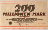 Dortmund und Hörde 200000000 Mark 200 Millionen Mark - ohne Serie! -