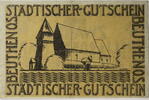 Beuthen, Oberschlesien (Bytom) 20000000000 Mark Städtischer Gutschein -