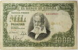 Spanien 1000 Pesetas Banknote - Joaquín Sorolla -