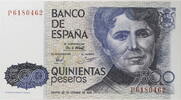 Spanien, Königreich 500 Pesetas María Rosalía Rita de Castro -