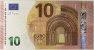 Deutschland, BRD 10 Euro Banknote - Us. Lagarde - Serie WB -