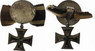 Preussen, Kaiserreich Orden-Miniatur Eisernes Kreuz - Knopflochminiatur -