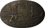 Köln Ovale Medaille Tod in Venedig von Elisabeth Baumeister-Bühler -