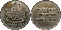 Köln Medaille Auf 550 Jahre Universität der Hansestadt Köln 1388-1938 von W. Wallner -
