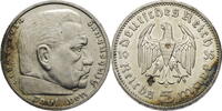 Drittes Reich 5 Reichsmark Hindenburg - Kursmünze (1935-1936) -