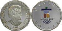 Kanada 1 Dollar Auf die Olympischen Spiele 2010 in Vancouver - Lucky Loonie -