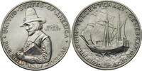 USA ½ Dollar Landing of Pilgrims at Plymouth Massachusetts -