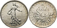Frankreich, 5. Republik 5 Francs Semeuse - Kursmünze (1959-1969) -