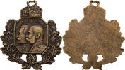 Österreich, Kaiserreich Medaille Auf die Waffenbrüderschaft - Wilhelm II. und Franz Joseph -