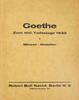 Berlin Literatur Robert Ball Nchf. - Versteigerungskatalog 19. April 1932 -