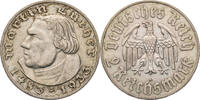 Drittes Reich 2 Reichsmark 450th Anniversary of Martin Luther -