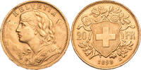 Schweiz 20 Franken Vreneli - Kursmünze (1897-1949) -
