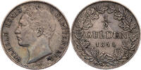 Württemberg, Königreich 1/2 Gulden Wilhelm I. (1816-1864) - Kursmünze (1838-1858) -