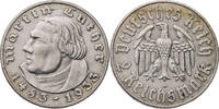 Drittes Reich 2 Reichsmark 450th Anniversary of Martin Luther -