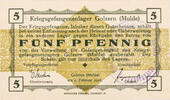 Golzern (Mulde) 5 Pfennig Kriegsgefangenenlager (KGL) -