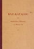 Berlin Literatur BNZ-Katalog der deutschen Münzen von 1806 bis 1918 -