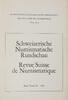 Bern Literatur Revue Suisse de Numismatique -