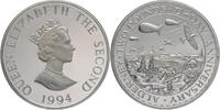 Alderney 5 Pounds, Piedfort 50th Anniversary of the D-Day Landings -