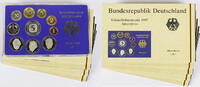 Bundesrepublik Deutschland 5 x 12,68 DM Kursmünzensatz (KMS) -