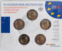 Bundesrepublik Deutschland 5 x 2 Euro 2 Euro Gedenkmünzenset - 50 Jahre Kniefall von Warschau -