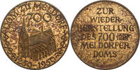 Meldorf Medaille 700 Jahre Dom zu Meldorf / Wiederherstellung des Meldorfer Doms -