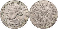 Drittes Reich 2 Reichsmark 450th Anniversary of Martin Luther -