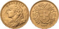 Schweiz 20 Franken Vreneli - Kursmünze (1897-1949) -