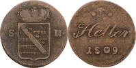 Sachsen-Hildburghausen 1 Heller Friedrich (1784-1826) - Kursmünze (1808-1818) -