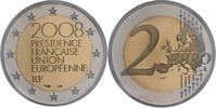 Frankreich, 5. Republik 2 Euro French Presidency of the Council of the European Union -